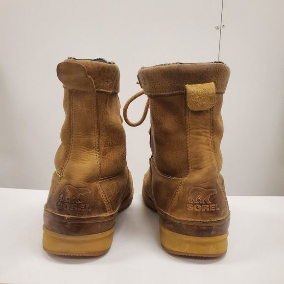Sorel Men\'s Brown NM1742-203 Leather Lace Up Winter Ankle Combat Boots Size 10.5 main image 8